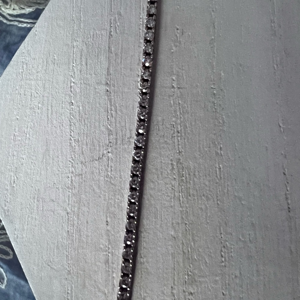 3 carat solid 14K Rose Gold Tennis Bracelet -